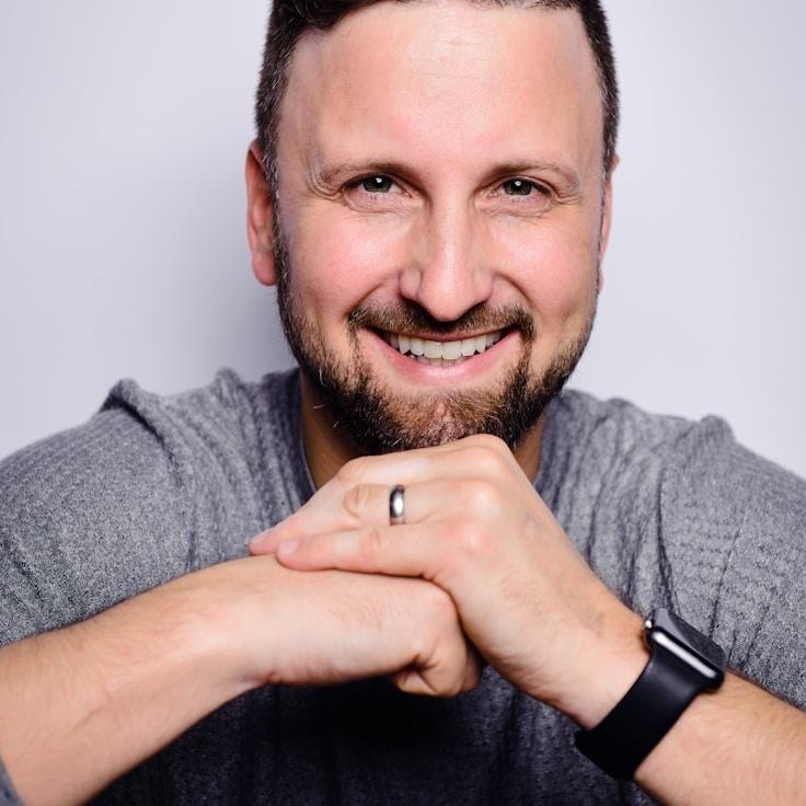 Portrait of Samir Chen, group coordinator and fusion cooking expert